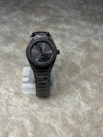 Premium Automatic Stainless Steel Watch – Elegant Black Dial