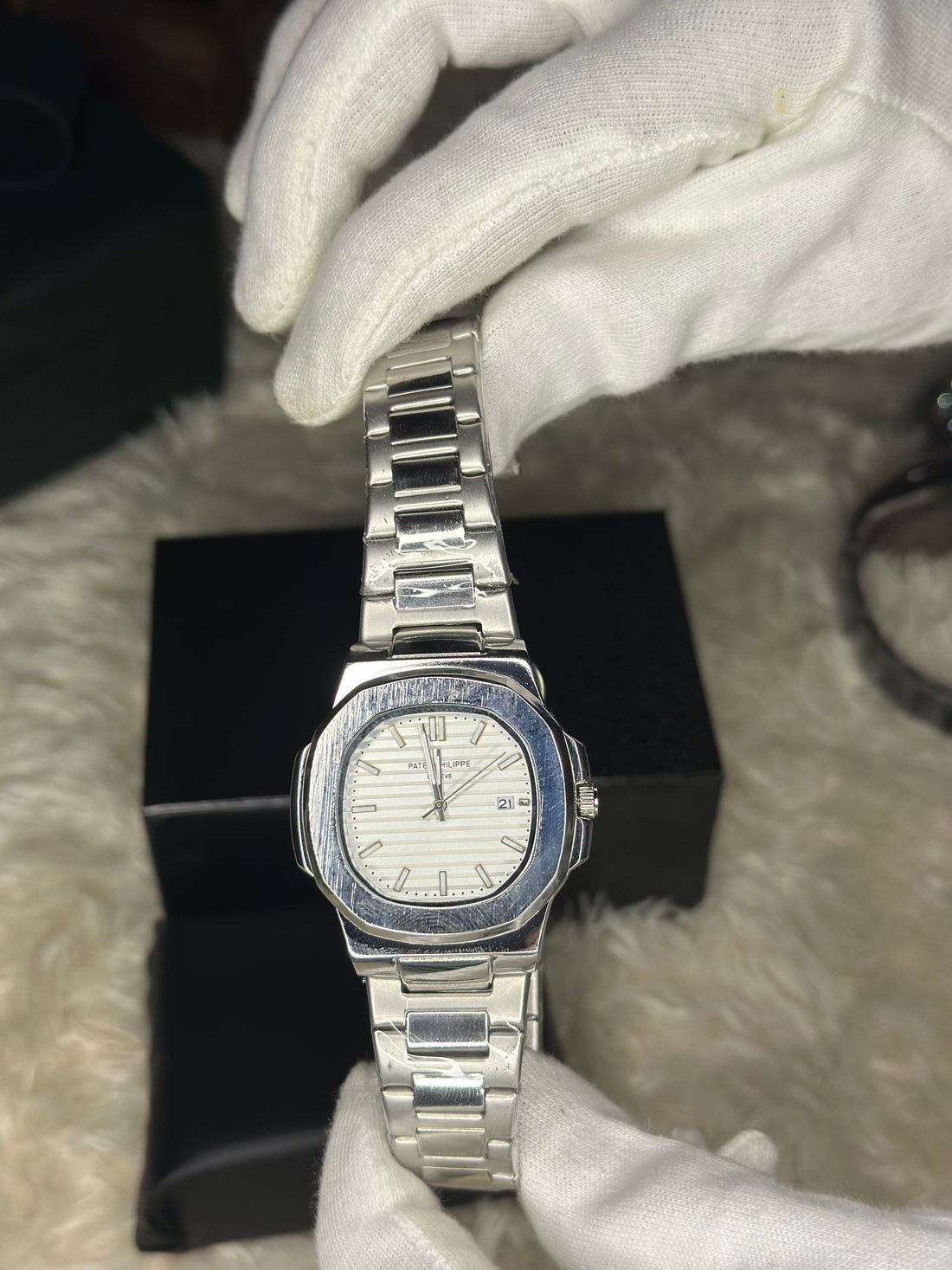 Patek Philippe Nautilus White Dial Edition